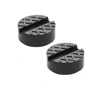 2 PCS Car Jack Pads, Slotted Trolley Jacking Rubber Blocks, Cars Repair Accessories, Universal Floor Jack Pad Adapter for Trolley Jack