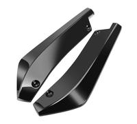 2 Pcs Car Rear Bumper Diffuser Spoilers for Audi A6 Avant e-tron 2024 2025, Rear Bumper Lip Protector Splitter, Car Decoration Accessories,Black