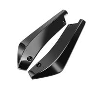 2 Pcs Car Rear Bumper Lip Splitter for Ford Escape 2000-2021 2022 2023 2023 2024 2025, Side Fin Fenders Protector Anti Scratch Wrap Angle Spoilers Car Accessories,Bright Black