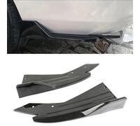 2 Pcs Car Rear Bumper Lip Spoiler for Toyota Rush 2006 2007 2008, Rear Corner Splitter Canard Diffuser Protector, Car Accessories,Carbon Fiber Black