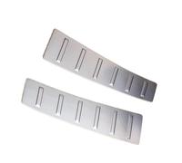 2 Pcs Car Rear Trunk Door Sill Scuff Guard Protector Cover For Mitsubishi For Outlander 2022-2024 For Outlander PHEV 2023-2024