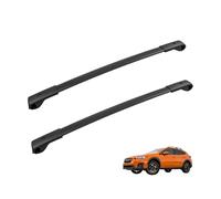 2 PCS Car Roof Rack Rail Cross Bars for Subaru Impreza 2017-2023 Without Lock, Rail Mount Aluminium Bars, Lockable Heavy-Duty Crossbars for Luggage Box & Bikes