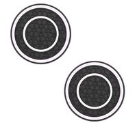 2 Pcs Car Round Coasters For Seat Ateca 2020-2024, Waterproof Coaster Cup Holders Mats Insert Cups Holder Women And Mens Travel Accessories,Pink