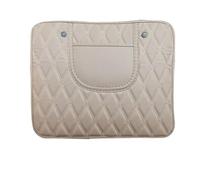 2 Pcs Car Seat Back Anti Kick Pad for is ES GS LS UX NX RX GX LX RXL LC500 RC RCF CT Leather Car Seat Back Protector Anti-Scratch Seat Protective Cushion(Beige,Halfpack)