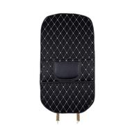 2 Pcs Car Seat Back Anti Kick Pad for is ES GS LS UX NX RX GX LX RXL LC500 RC RCF CT Leather Car Seat Back Protector Anti-Scratch Seat Protective Cushion(Black,Allinclusive)