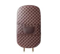 2 Pcs Car Seat Back Anti Kick Pad for is ES GS LS UX NX RX GX LX RXL LC500 RC RCF CT Leather Car Seat Back Protector Anti-Scratch Seat Protective Cushion(Coffee,Allinclusive)