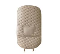 2 Pcs Car Seat Back Anti Kick Pad for is ES GS LS UX NX RX GX LX RXL LC500 RC RCF CT Leather Car Seat Back Protector Anti-Scratch Seat Protective Cushion(Beige,Allinclusive)