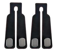 2 Pcs Car Seat Back Storage Hook for Range Rover Evoque II (L551) 5Door 2019-2023-pr, Suede Leather Car Hooks Car Seat Hooks for Headrest Storage for Clothes, Bag, Umbrellas,B