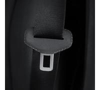 2 PCS Car Seat Belt Buckle Clip Protector, for Tesla Model Y 2021 2022 2023 Leather Interior Case Scratch Cover Button Accessories Car,A