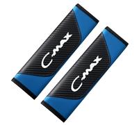 2 Pcs Car Seat Belt Cover for C-Max Carbon Fiber Soft Harness Pad Shoulder Strap Protector Soft Breathable Auto Interior Car Accessories Comfortable Driving