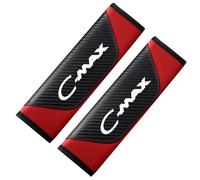 2 Pcs Car Seat Belt Cover for C-Max Carbon Fiber Soft Harness Pad Shoulder Strap Protector Soft Breathable Auto Interior Car Accessories Comfortable Driving