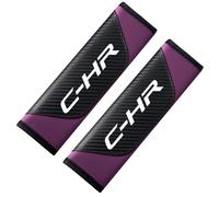 2 Pcs Car Seat Belt Cover for Toyota C-HR Soft Harness Pad Shoulder Strap Protector Soft Breathable Auto Interior Car Accessories Comfortable Driving