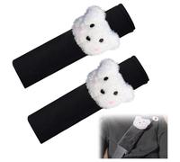 2 PCS Car Seat Belt Covers, Cartoon Seat Belt Pads Plush Seatbelt Cover Seatbelt Strap Cover Car Seatbelt Shoulder Pad for Kids Women Men