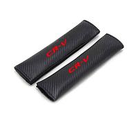 2 Pcs Car Seat Belt Covers Shoulder Pad Set,for Hon-da CRV Carbon Fibre Comfortable Safety Strap Protector Padding Auto Interior Styling Accessories
