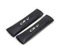 2 Pcs Car Seat Belt Covers Shoulder Pad Set,for Hon-da CRV Carbon Fibre Comfortable Safety Strap Protector Padding Auto Interior Styling Accessories