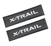 2 Pcs Car Seat Belt Covers Shoulder Pad Set,for Niss-an X-Trail Carbon Fibre Comfortable Safety Strap Protector Padding Auto Interior Styling Accessories
