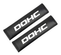 2 Pcs Car Seat Belt Pads for Honda Dohc Carbon Fiber Covers Shoulder Pads Soft Comfortable Interior Accessories