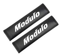 2 Pcs Car Seat Belt Pads for Honda Modulo Carbon Fiber Covers Shoulder Pads Soft Comfortable Interior Accessories