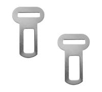 2 pcs Car Seat Belt Restraints Connector Cat Pet Dog Auto Attachment Buckle Seatbelt Harness Seatbelt lock Metal Durable Strong Premium