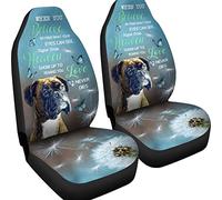 2 Pcs Car Seat Cover Machine Washable Car Seat Protector Breathable Front Seats Cushion Cover Universal Fit Sedan Suv Car Boxer When You Believe Beyond What Your Eyes Can See Signs From Heaven