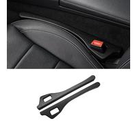 2 Pcs Car Seat Gap Filler for BMW 2 Series F22 F23 F45 F46 F87 G42 M240i M235i, Universal Seat Gap Plugs, Car Seat Gaps Plugging Strips Car Gap Filler Preventing Dropping Things,F Black