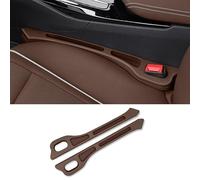 2 Pcs Car Seat Gap Filler for Suzuki Ciaz Swace Kizashi Samurai Jimny Side Seat Gap Plug Strip Stop Things from Dropping Brown(Brown)
