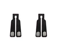 2 Pcs Car Seat Hooks for Headrest, Double Headrest Hooks Purse Holder & Mobile Phone Holder, Multifunctional Hook for Car Seat Back, Rear Seat Hanging Dual Hook for Handbags Purses and Bags (Black)