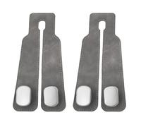 2 Pcs Car Seat Hooks, Headrest Hook, Seat Back Storage Hook, Leather Organizer Hanger, Double Cars Hanger, The Ultimate Car Organizer, Convenient Headrest Hooks, for Cars Handbags, Bags, Purses