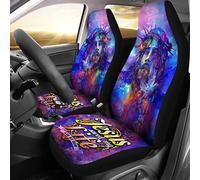 2 Pcs Car Seat Protector Absorbent Sweat Car Seat Cover Elasticity Front Seats Cushion Cover Universal Fit Sedan Car Truck Jesus Saved My Life Ask My How Art