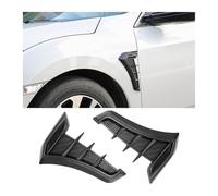 2 Pcs Car Side Air Vent Sticker for Audi RS3 RS4 RS5 RS6 RS7 RS8 RSQ3 RSQ8, Cars Air Flow Vent Cover Intakes Grille Trim, Fender Vent Side Grille Decorative Car Sticker,A