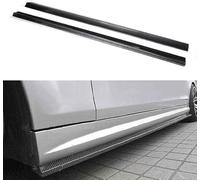 2 Pcs Car Side Steps for Mercedes Benz C Class W204 C63 Saloon AMG 2008-2014, Aluminium Running Boards with Textured Black Finish Anti-Slip Step Pads Easy DIY Fit Pair