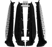 2 Pcs Car Side Steps for Mercedes Benz GLC X253 C253 bj. 15, Aluminium Running Boards with Textured Black Finish Anti-Slip Step Pads Easy DIY Fit Pair