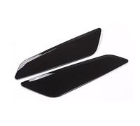 2 Pcs Car Side Vent Cover For BMW G30 For 5 Series 2017 2018 2019 2020 2021 Decoration Wing Spoiler Tail Fin(Black)