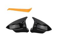 2 PCS Car Side Wing Rearview Mirror Cover for Seat Cupra Ateca KH7 Tarraco KN2 2016 2017 2018 2019 2020 2021 2022 2023 2024 ABS Look Rearview Mirror Caps Trims Side Assist