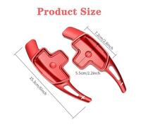 2 Pcs Car Steering Wheel Shift Blade for MerIceIdeIs BIeInIz A B C CLA CLS E G GL GLA GLC GLE GLS Metris S SL SLC Klasse, Paddle Extender Steering Wheel Shifter Steering Wheel Shift Paddles Extension
