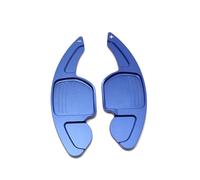2 Pcs Car Steering Wheel Shift Paddle Shifter Extended DSG Compatible with Audi A3 A4 A5 A6 A7 A8 S5 Q5 Blade Accessories(Blue)