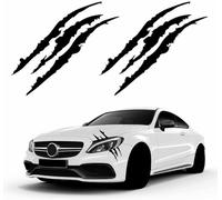2 Pcs Car Sticker Claws Scratch for Volkswagen ID Buzz 2025, Claw Mark Car Decal Waterproof Car Stickers and Decals Monster Claw Sticker for Cars Window Motorcycles