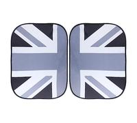 2 Pcs Car Sunroof Window Sun Shades for Mini Cooper, Sun Protection Cover Parasol Heat Insulate Silent Window Shade Skylight Awnings for Mini Cooper R50 R52 R55 R56 R60 F54 F55 F56 F60 (Gray)