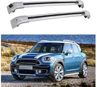 2 PCS Car Top Luggage Holder For Mini Countryman F60 2017-2024, Aluminum Waterproof Cross Bars Roof Rack Roof Lockable Removable Top Luggage Carrier