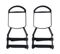 2 Pcs Car Towing Mirror Clip on Side Extension Towing Mirror, 180 Degree Rotation Adjustable Dual View Caravan External Mirrors Universal Tow Mirrors for Vehicle for Car Caravan RV Truck