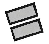 2 PCS Car Under Seat Air Vent Cover 25 x 12cm Car Under Air Outlet Cover Anti-Blocking Mesh Protection Cover for Ventilation Grille Compatible with Model Y Model 3 Cover Replacement Ventilation Slots