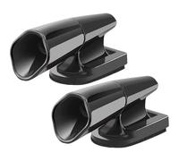 2 PCS Car Warning Deer Whistles Wildlife Warning for Cars, Vehicles, Motorcycles, Black Ultrasonic Deer Warning