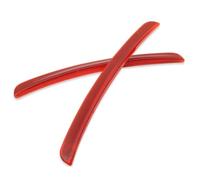 2 Pcs Car Wheel Tires Eyebrow Strips for Ford Puma II Gen-E Electric 2025-, Wheel Arch Trim Tyre Mudguard, Protection Anti-Collision, Car Accessories,Red