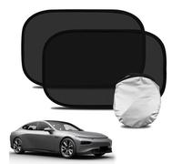 2 PCS Car Window Shades for Kids Baby Pet UV Rays/Sunlight Protection,sun shades for car windows,car sun shade For sedans,MPVS,SUVs and most other (Black)