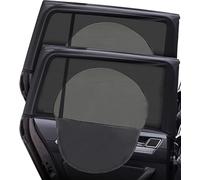 2 Pcs Car Window Sun Shade Mesh for Cupra Born (2021-), Highly Elastic Breathable Auto Slip-on Sun Visor and Anti-mosquito Car Window Net Blocking UV Glare,Rear window