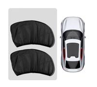 2 Pcs Car Window Sun Shades for Honda CR-V III RE 2007-2012, Breathable Mesh Side Window Covers for UV Protection & Bug Shield, Stretchable Fit,Rear