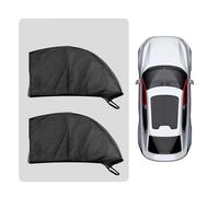 2 Pcs Car Window Sun Shades for VW ID. Buzz EB 2022-Present, Breathable Mesh Side Window Covers for UV Protection & Bug Shield, Stretchable Fit,Front