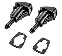 2 Pcs Car Windshield Washer Wiper Water Nozzle, Windscreen Jet Front Universal