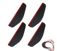 2 PCS Car Wing Mirror Rain Deflector,Side Mirror Rain Protector Guard,Universal Snap-on Rear View Mirror Accessories,Waterproof Cover for Most Car Van Truck Modifications & Auto Accessories