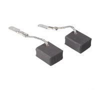 2 Pcs Carbon Brushes 20mm x 6mm x 5mm Replacement for Electric Motors, Compatible with Power Tools, Angle Grinders, Drills, Vacuum Cleaners